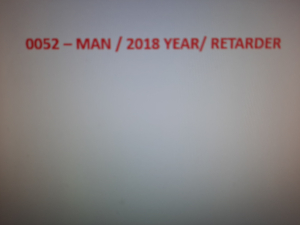 0052 - MAN -2018 year - RETARDER
