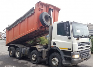 0654 - DAF CF 85.430 - 8X4 - 11/2005 year - 561 km.